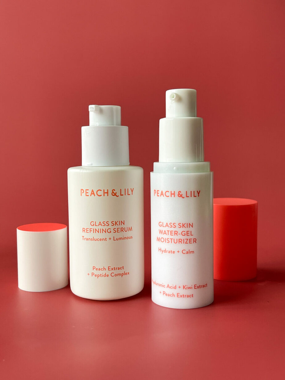 peach and lily skincare products