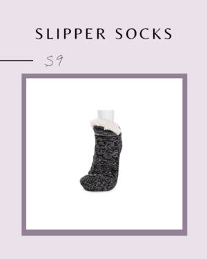 Slipper socks make for a cozy gift idea